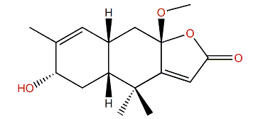6-Hydroxy-O-methylfurodysinin lactone